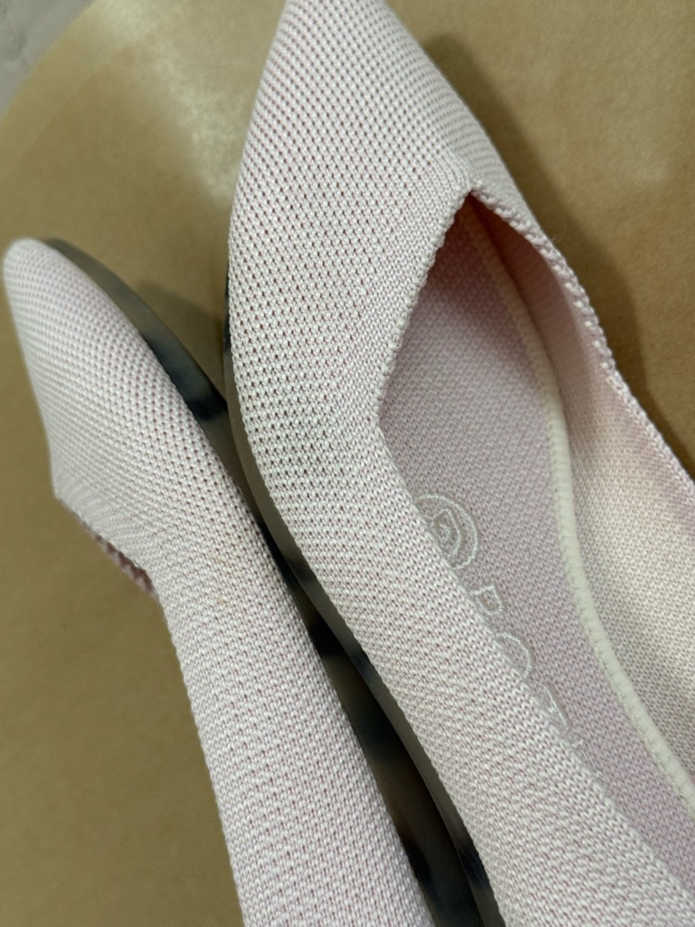 Rothy’s pink point flats - Picture 5 of 8